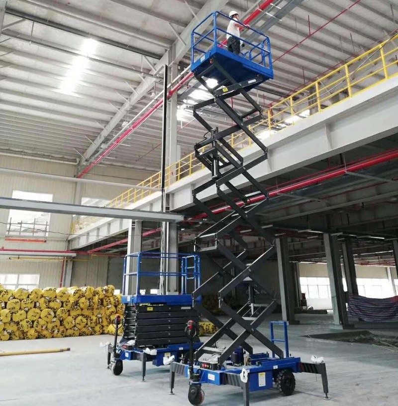 江门助力行走剪叉式高空作业平台